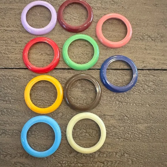 Vintage Gucci Women's Gold Watch with Colorful Bezels - Picture 6 of 6